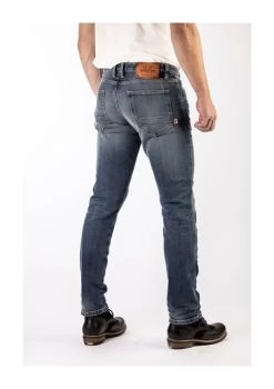 Rokker RokkerTech Tapered Slim Jeans -Motorcycle Equipment Store rokker rokker tech tapered slim jeans medium blue 1