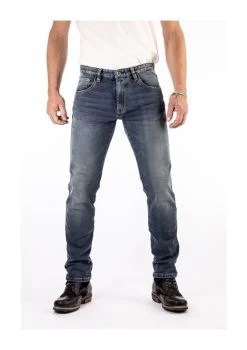 Rokker RokkerTech Tapered Slim Jeans -Motorcycle Equipment Store rokker rokker tech tapered slim jeans medium blue