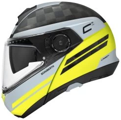 Schuberth C4 Pro Carbon Tempest Helmet -Motorcycle Equipment Store schuberth c4 pro carbon tempest helmet yellow