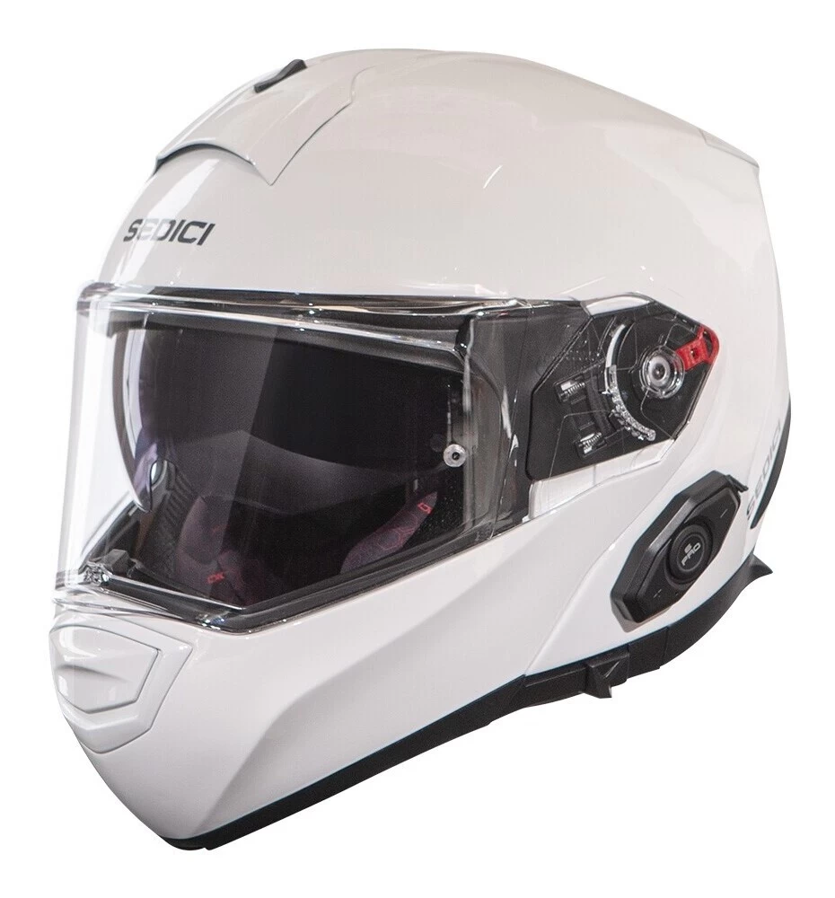 Sedici Sistema II Parlare Bluetooth Helmet White / MD [Blemished - Very Good] - Image 2