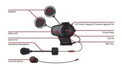 Sena 10S Bluetooth Headset - Dual Pack 11 Sena 10S Bluetooth Headset - Dual Pack -Motorcycle Equipment Store sena10 s bluetooth headset dual pack 5