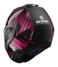Shark EVO One 2 Lithion Helmet 22 Shark EVO One 2 Lithion Helmet -Motorcycle Equipment Store shark evo one lithion dual matte black fuchsia 1