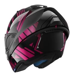 Shark EVO One 2 Lithion Helmet 23 Shark EVO One 2 Lithion Helmet -Motorcycle Equipment Store shark evo one lithion dual matte black fuchsia 2