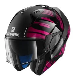 Shark EVO One 2 Lithion Helmet 21 Shark EVO One 2 Lithion Helmet -Motorcycle Equipment Store shark evo one lithion dual matte black fuchsia