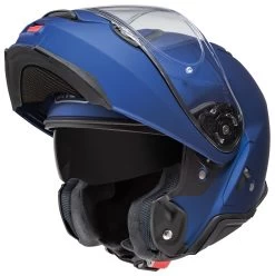Shoei Neotec 2 Helmet -Motorcycle Equipment Store shoei neotec2 helmet matte metallic blue 1