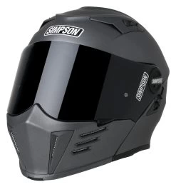 Simpson Mod Bandit Helmet -Motorcycle Equipment Store simpson helmets mod bandit flat alloy