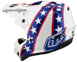 Troy Lee Designs SE4 Evel Knievel Helmet (XS) -Motorcycle Equipment Store troy lee designs se4 evel knievel helmet 2