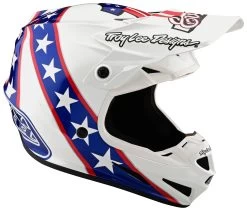 Troy Lee Designs SE4 Evel Knievel Helmet (XS) -Motorcycle Equipment Store troy lee designs se4 evel knievel helmet 6