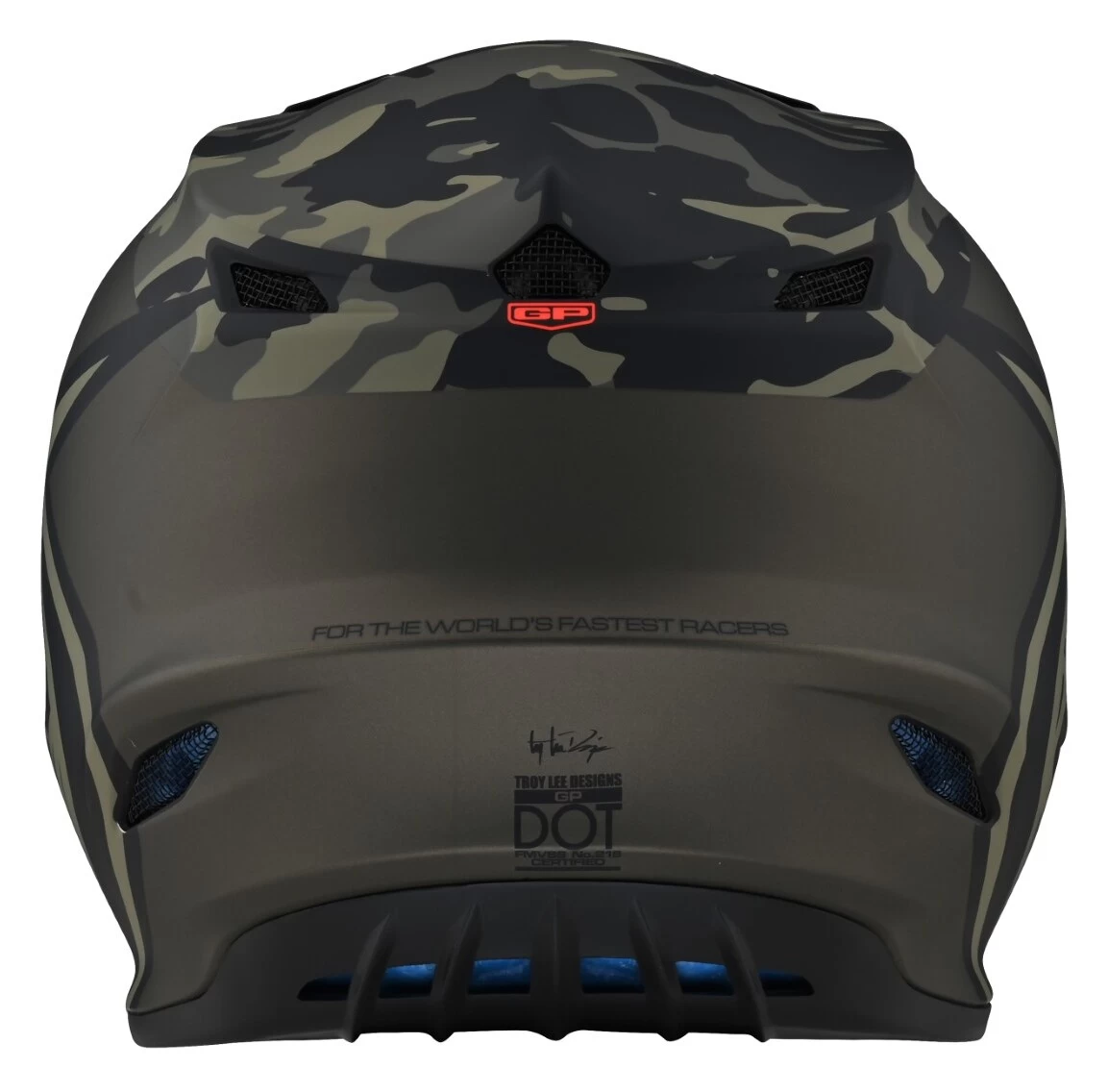 Troy Lee Designs Troy Lee GP Overload Camo Helmet 4 Troy Lee Designs Troy Lee GP Overload Camo Helmet - Image 4