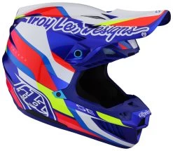 Troy Lee Designs Troy Lee SE5 Omega Helmet -Motorcycle Equipment Store troy lee se5 omega helmet blue 4