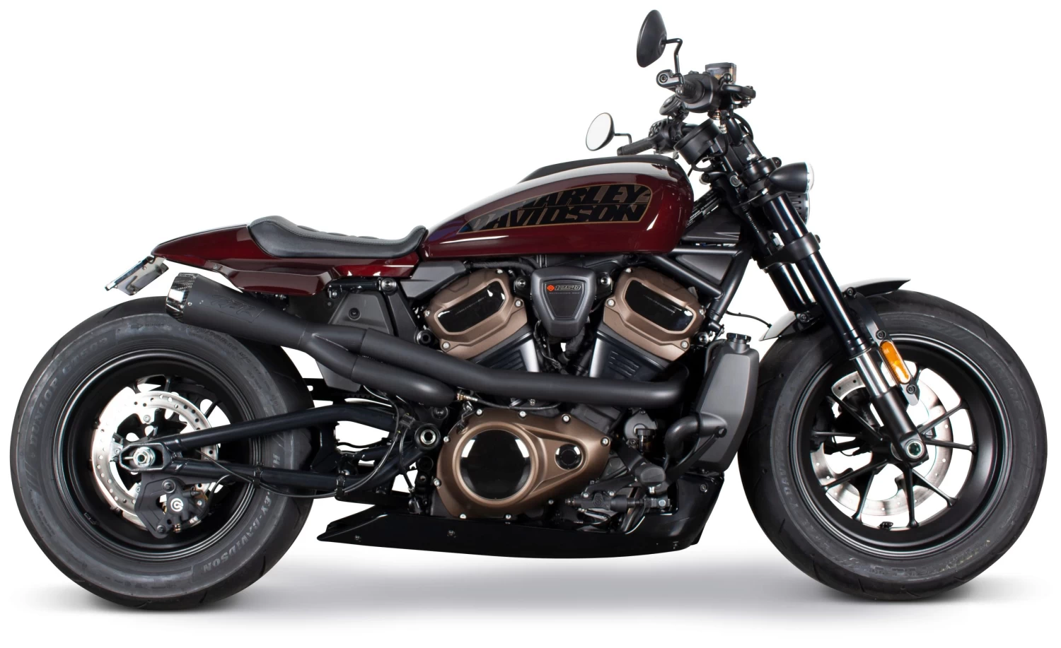 Two Brothers Comp S 2-1 Full Exhaust System For Harley Sportster S 2021-2023 - Image 2